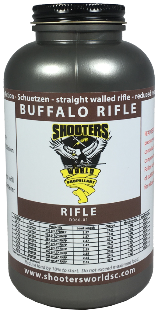 Shooters World Buffalo Rifle Pulver Ladedaten