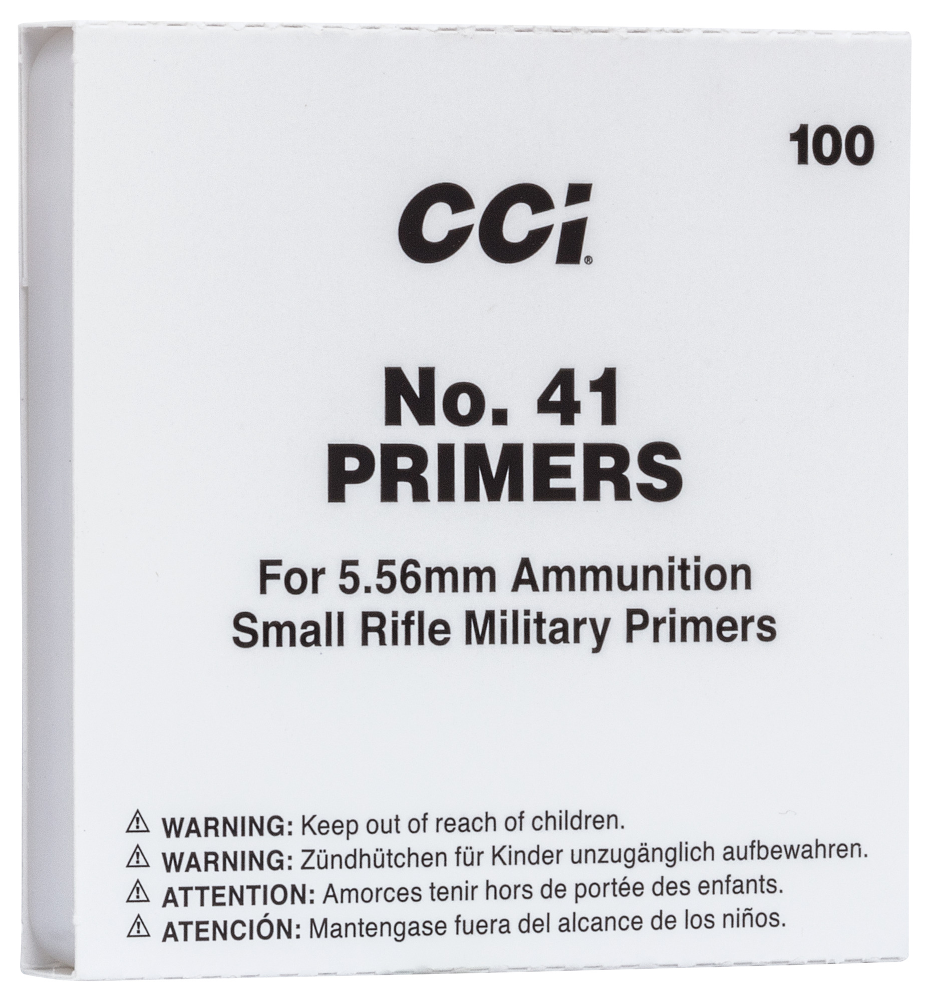 CCI No. 41 Small Rifle (SR) Zündhütchen