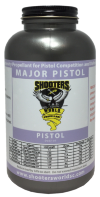 Shooters World Major Pistol Pulver Ladedaten